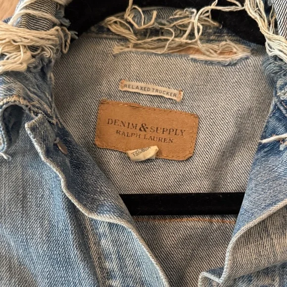 Distressed Denim Jacket - Picture 3 of 3